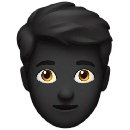 Dark emoji