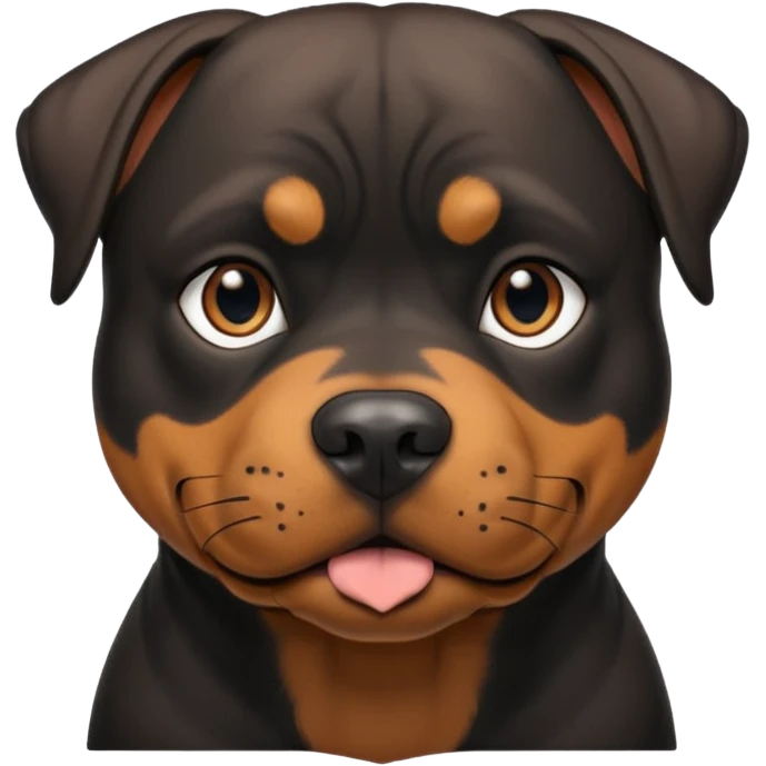 Pitt bull rottweiler emoji
