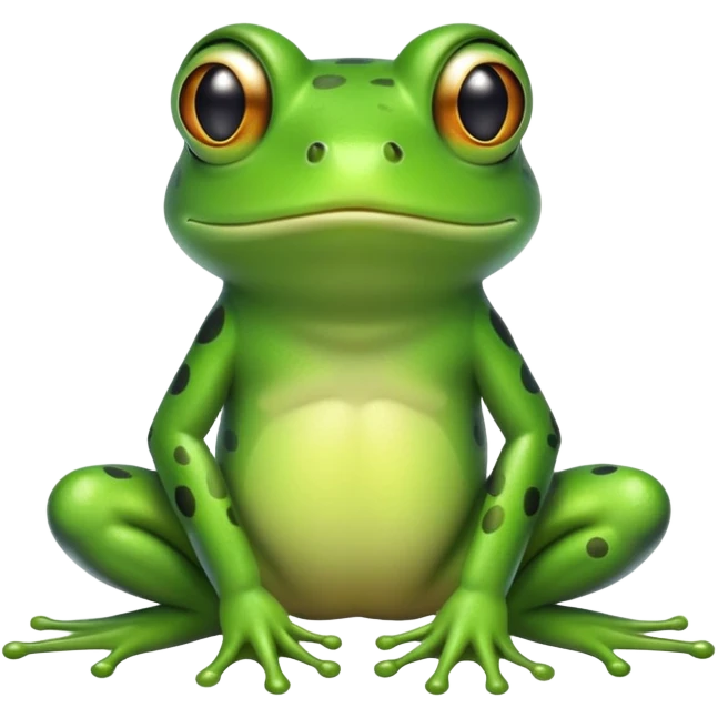 Cool frog emoji