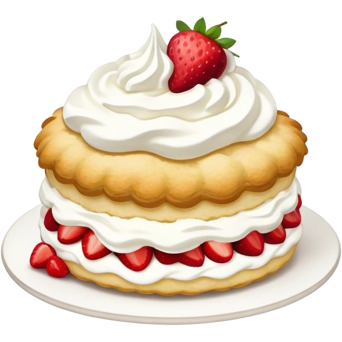 Shortcake with no strawberry\ emoji