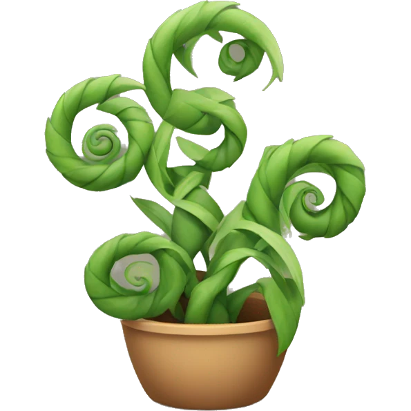 spiral plant emoji