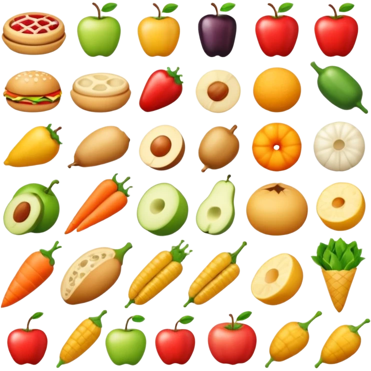 Quero comidas emoji