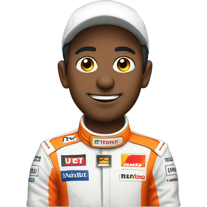 Formula 1 driver emoji