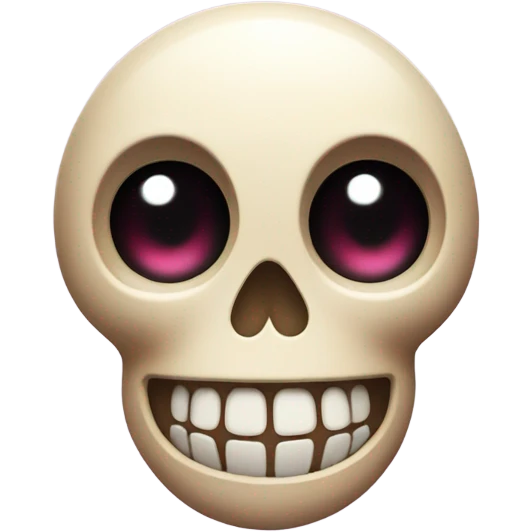 Cute Skull emoji