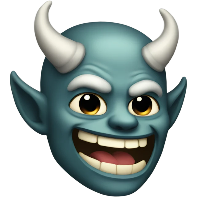 Satisfied demon emoji