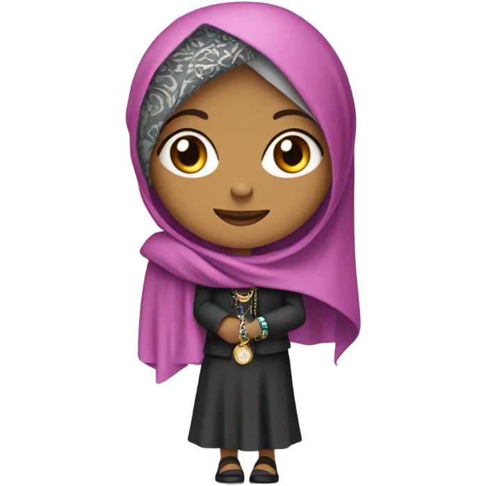 Muslim Girl coquette emoji
