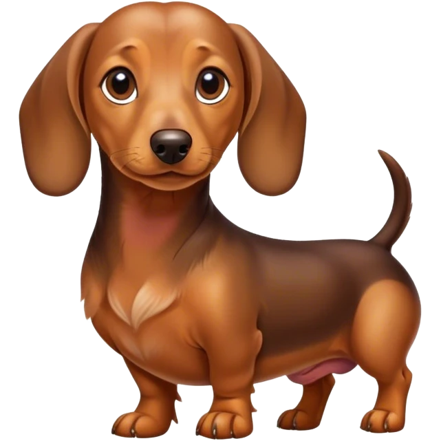Dachshoond emoji