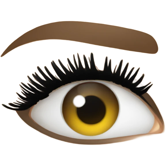 eyelash extensions  emoji