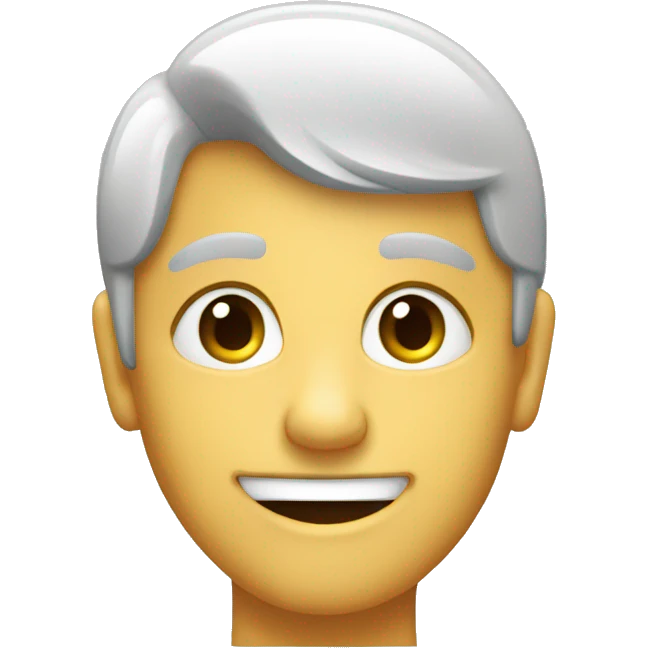 A smiling gentle face for a powr point presentation emoji