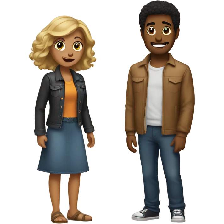 sandy and danny emoji
