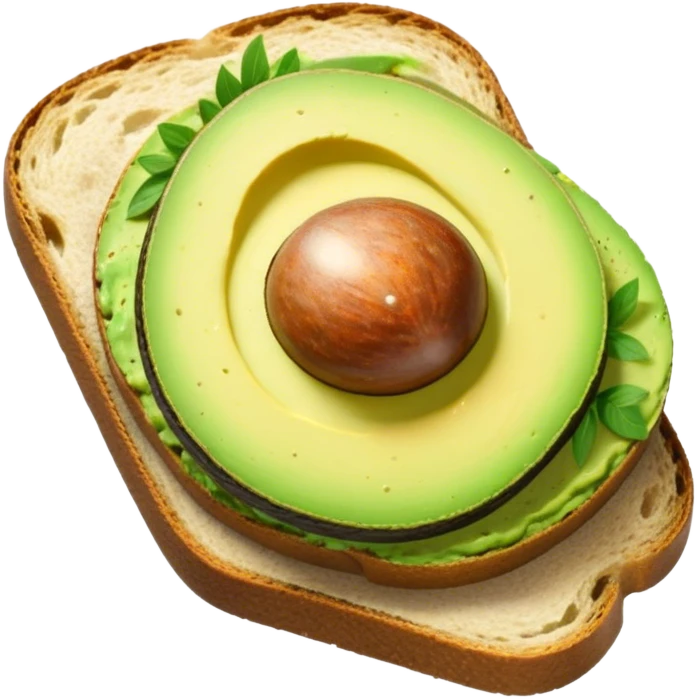Avocado toast emoji