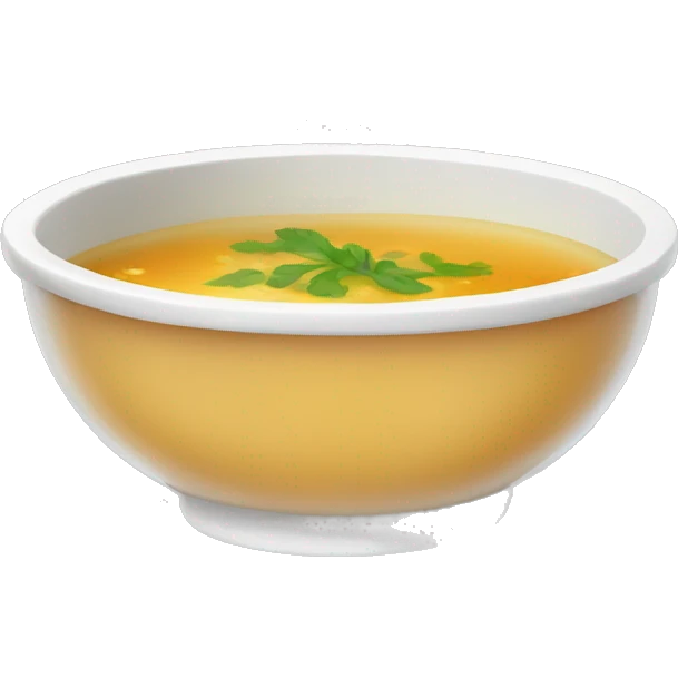 Soup broth  emoji
