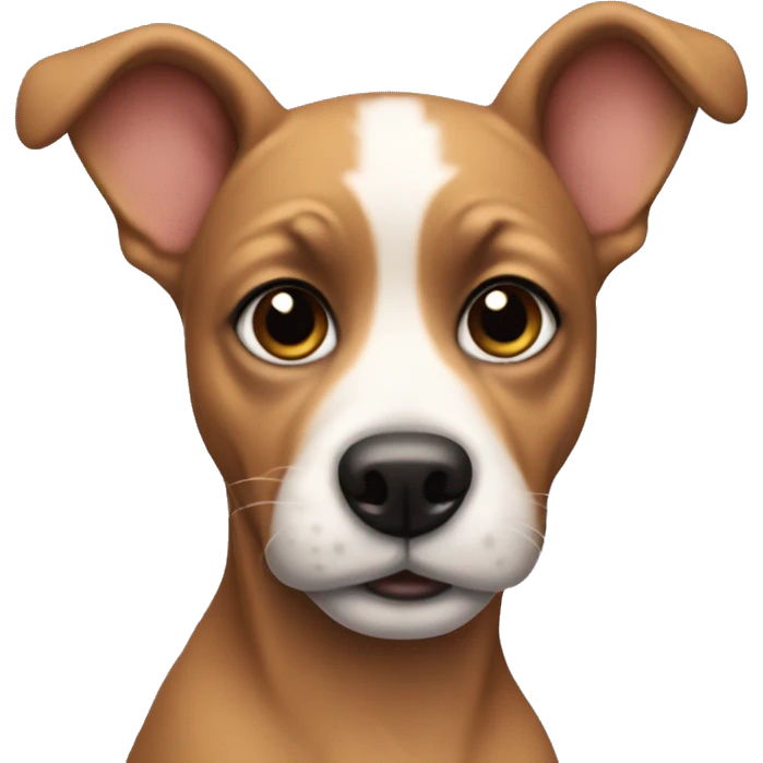 Gay little dog emoji