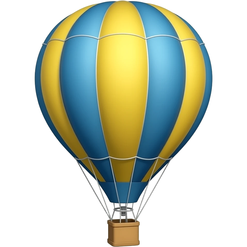 Hot air balloon emoji
