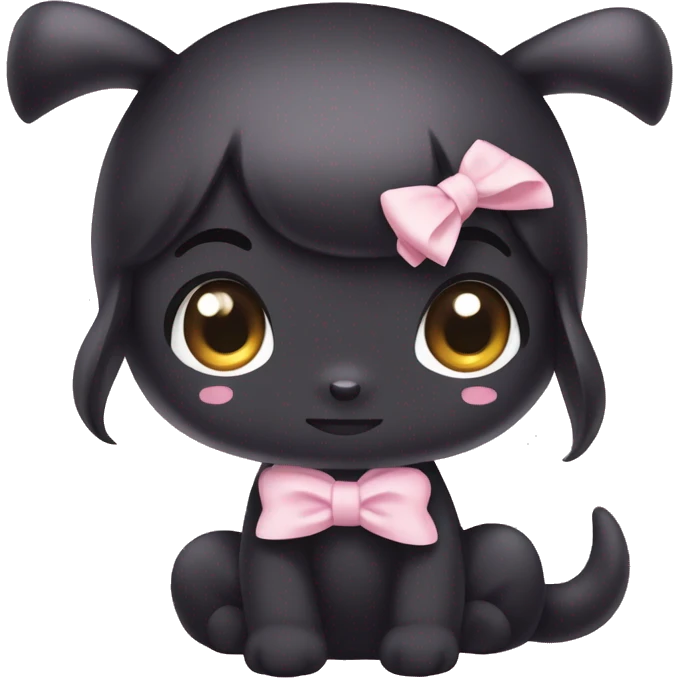 ￼ KUROMI with a bow emoji