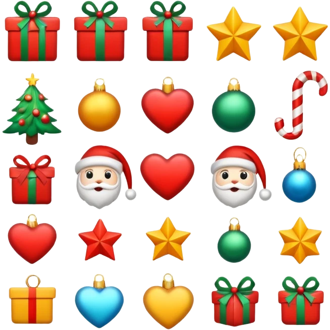 Emojis navidad emoji