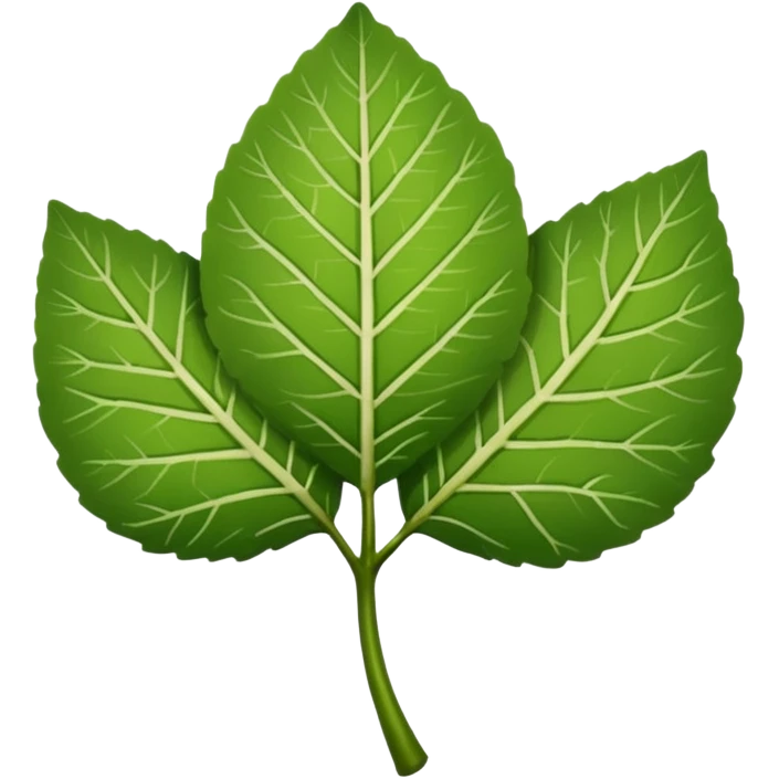 linden tree leaf emoji