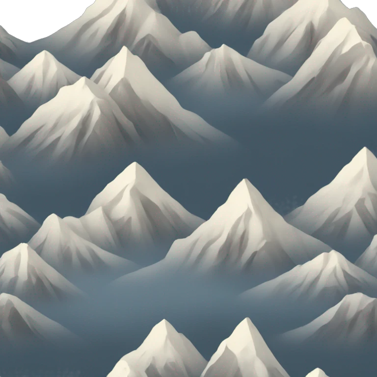 Mountain peaks emoji