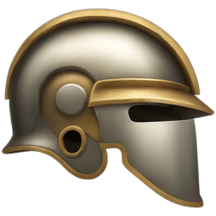 rome helmet straight forward emoji