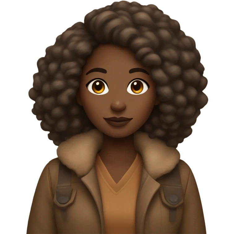 earthy black girl emoji