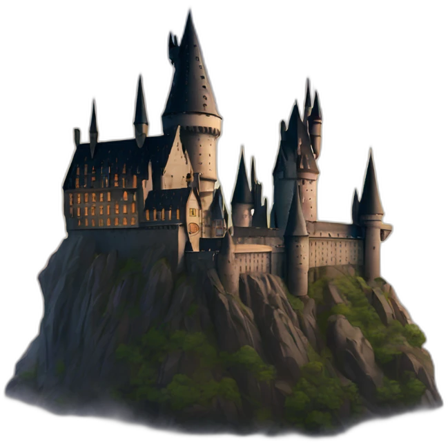 hogwarts castle emoji