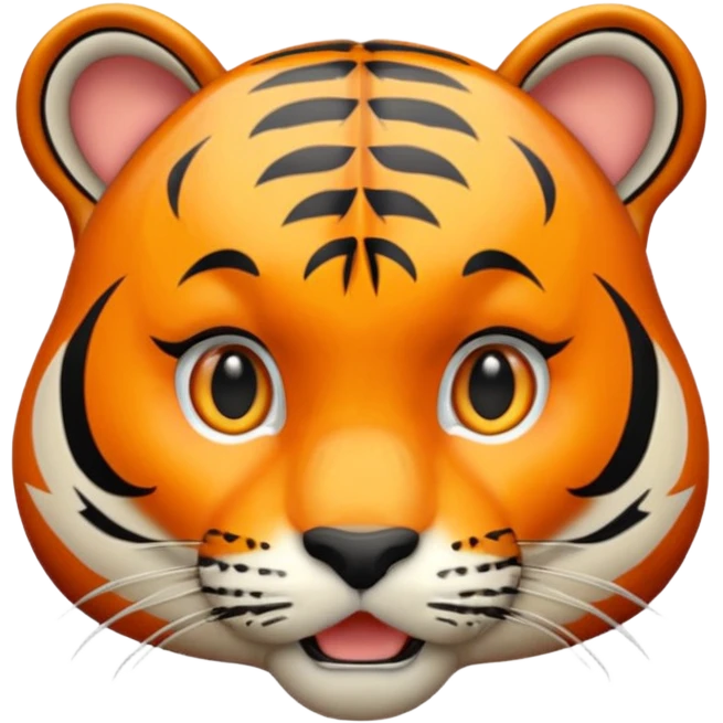 ببری که شوکه میشود emoji