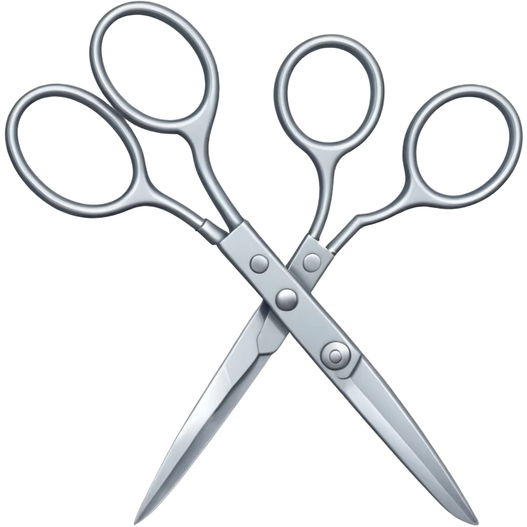 A pair of scissors  emoji