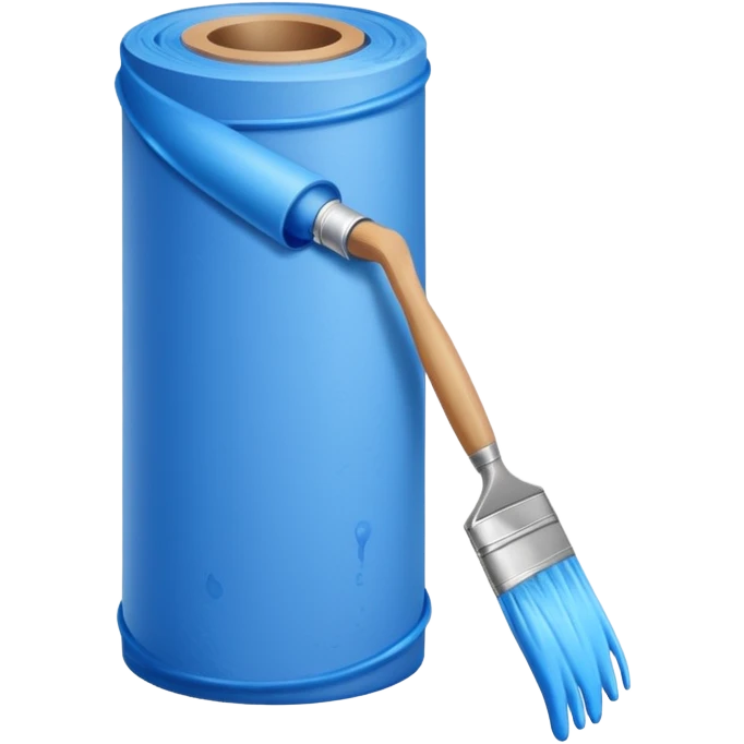 theme paint roll emoji