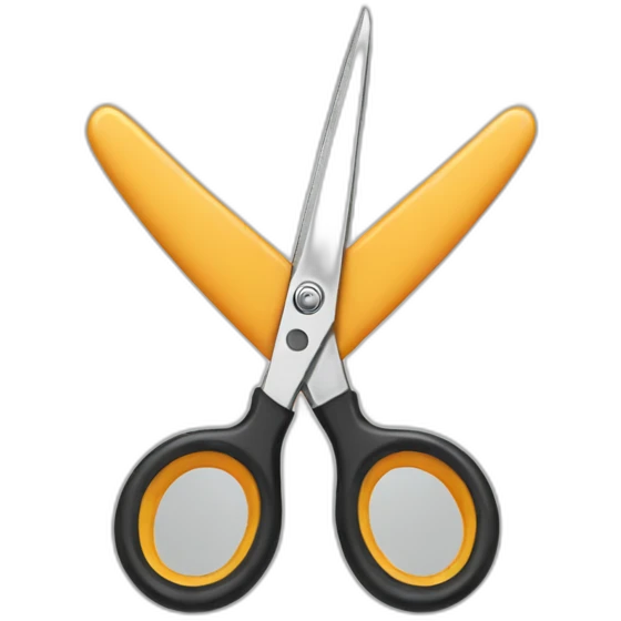 barber scissors emoji