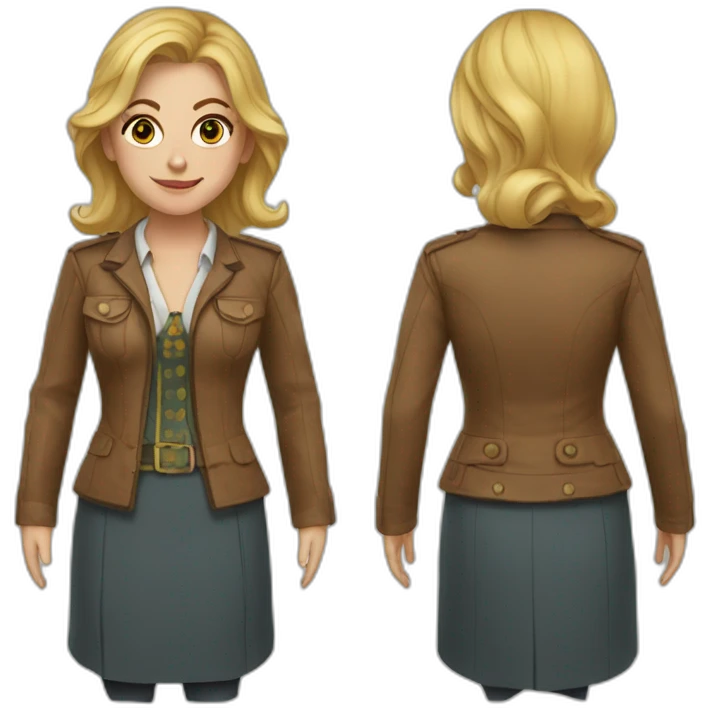 Mindy Macready costume emoji