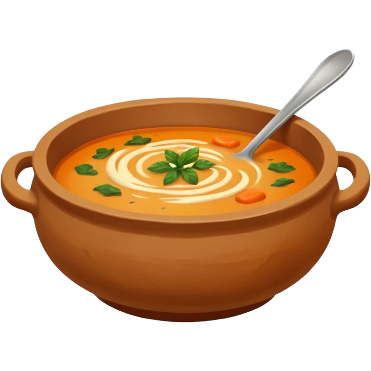soup in clay emoji