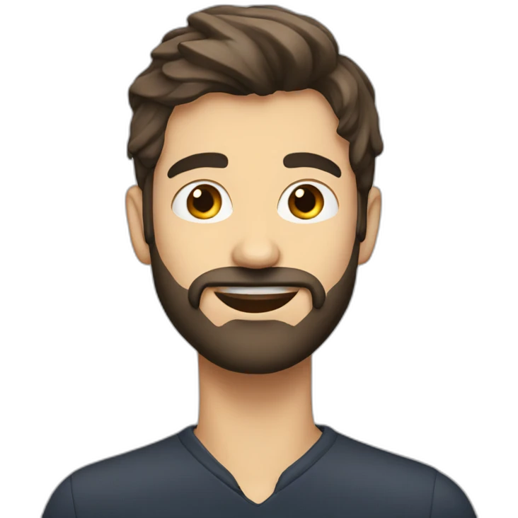 guy,-white-chin-beard emoji