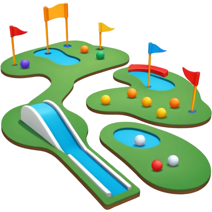 Mini golf emoji