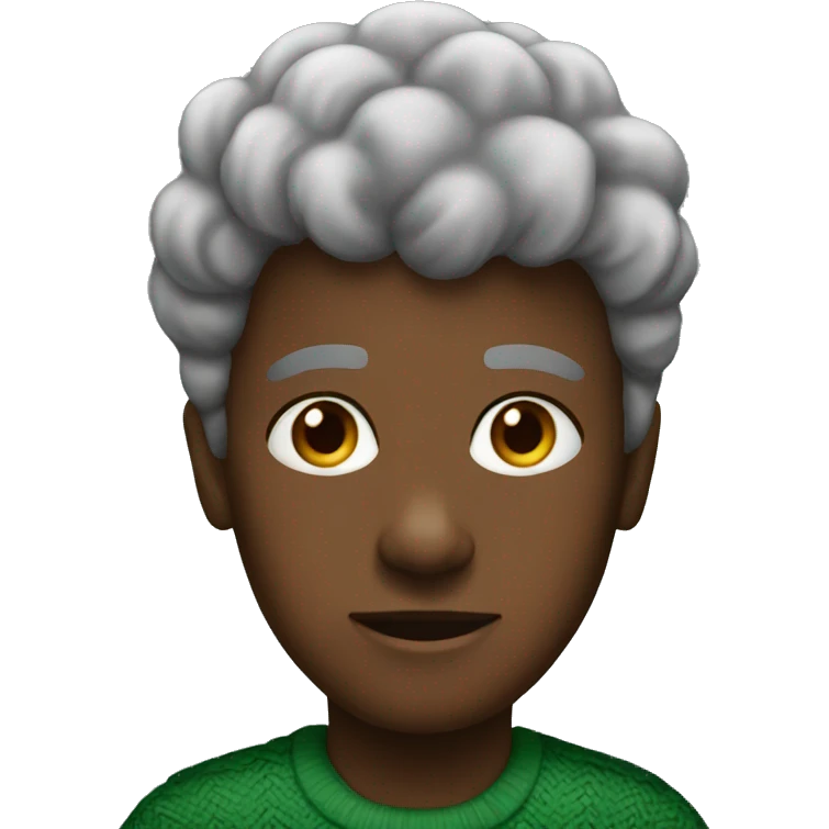 Black christmas emoji