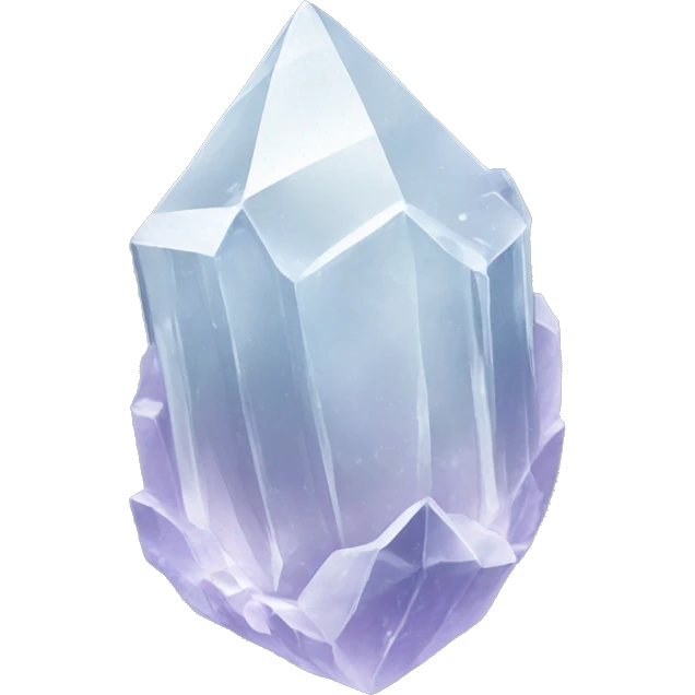 Quartz crystal emoji