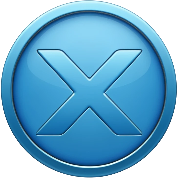 Blue check mark emoji