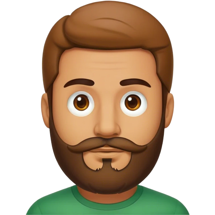 luigi mangione but with a beard emoji