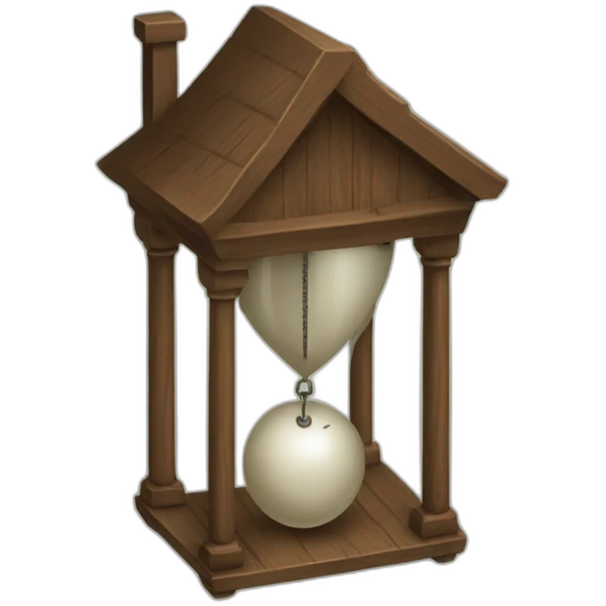 pendulum, house emoji