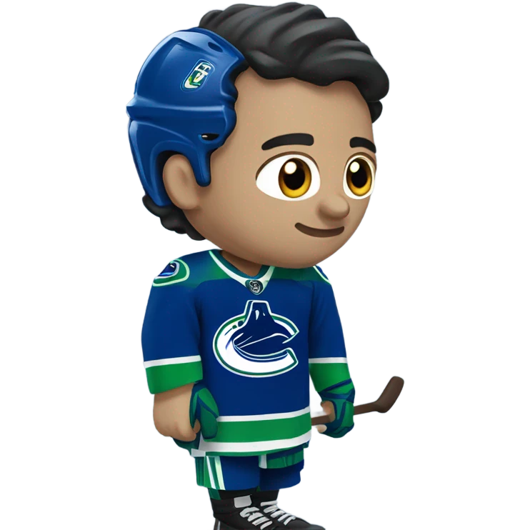Me with a canucks jersey emoji