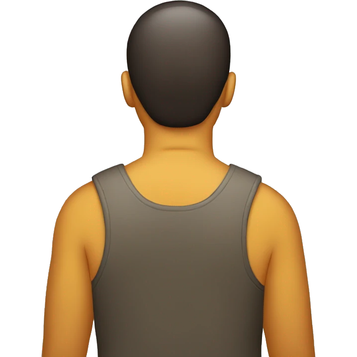 Person with a Big back emoji