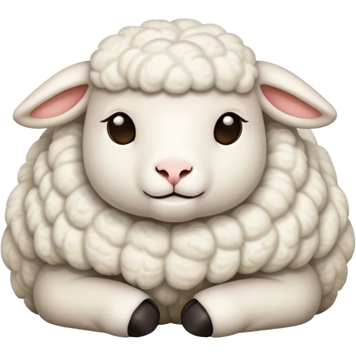lazy lamb  emoji