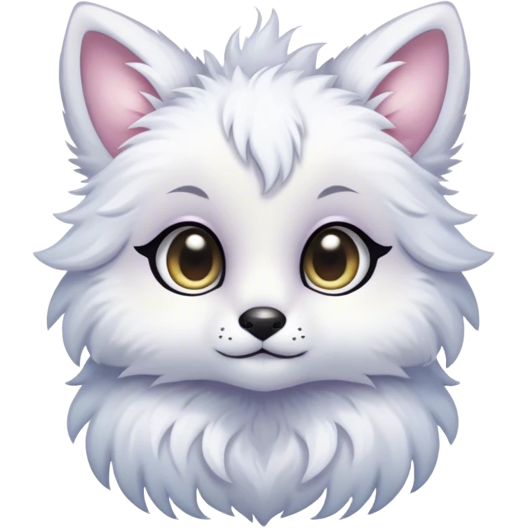 Kawaii bright fantasy ethereal anthro fursona animal emoji