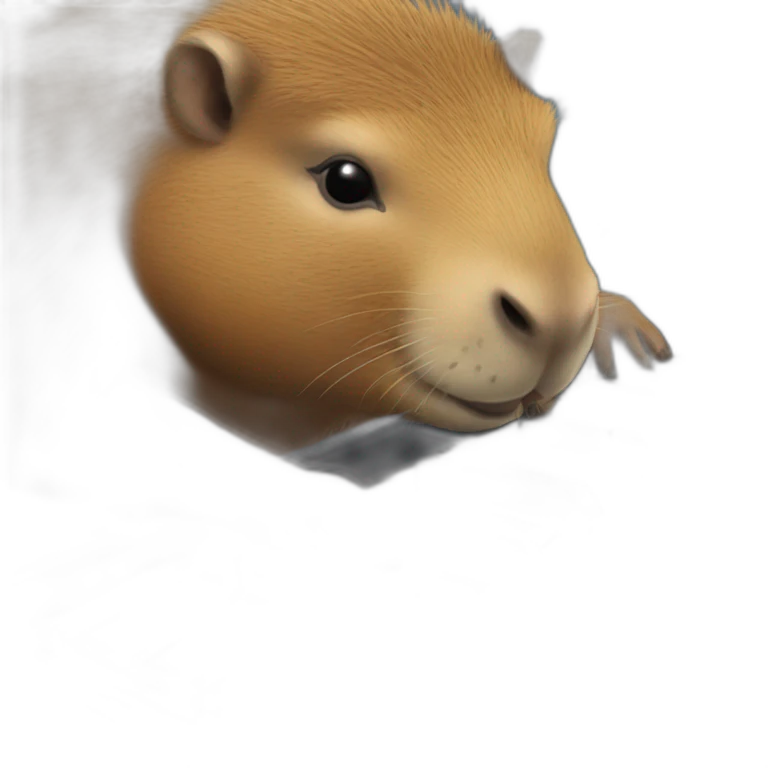 capybara playing piano emoji