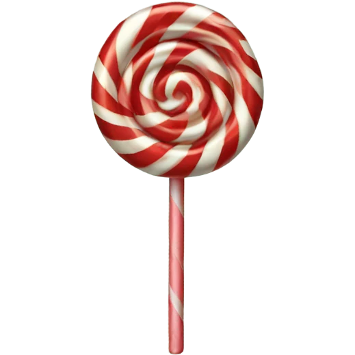 Christmas candy emoji