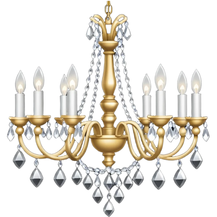 chandelier black emoji