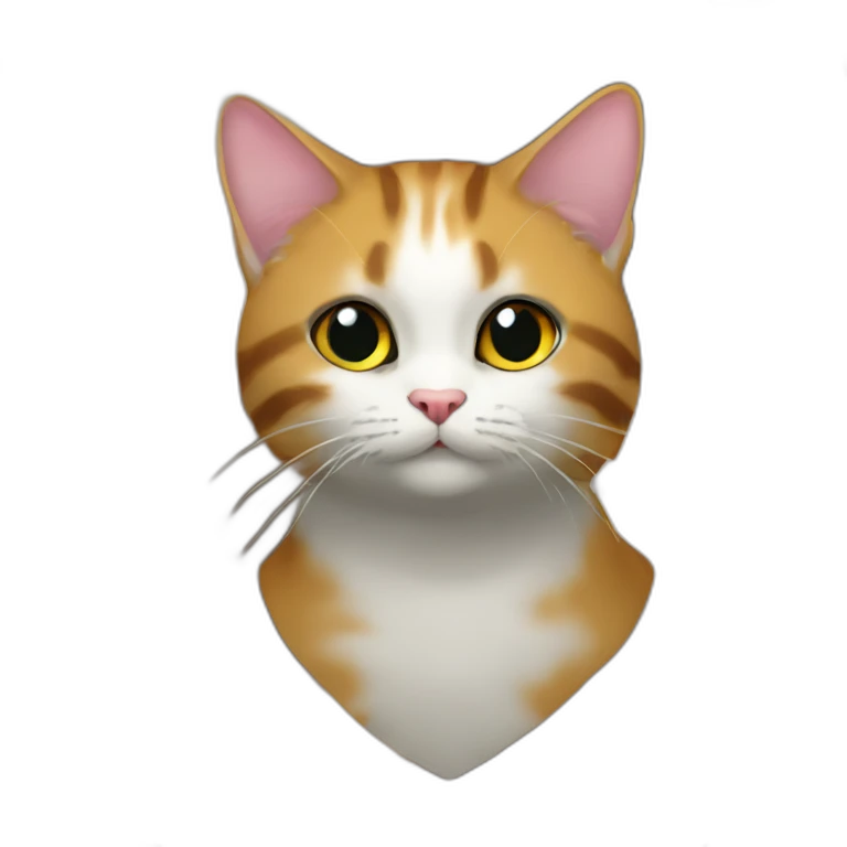 Kedi kaka yaparken emoji