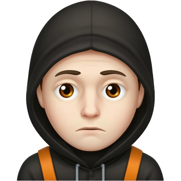 sad robber emoji
