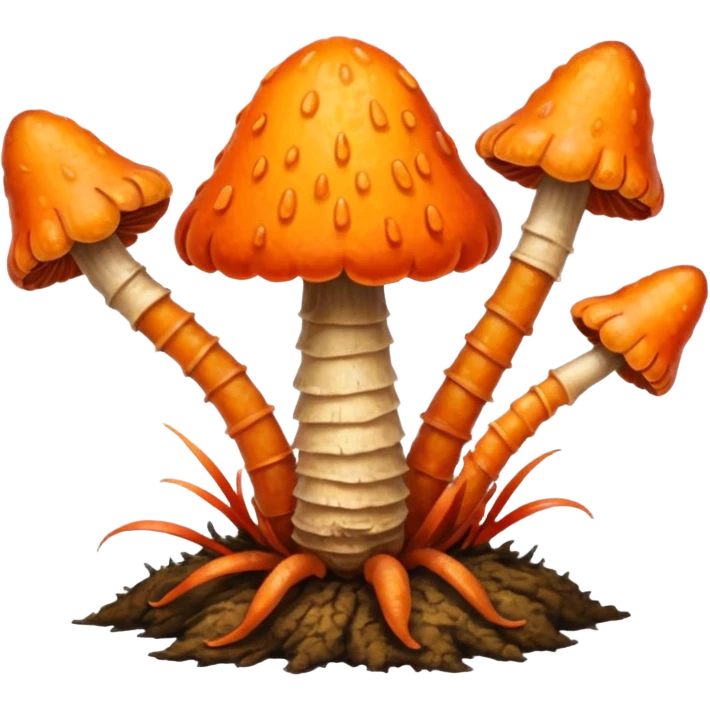cordyceps mushroom emoji