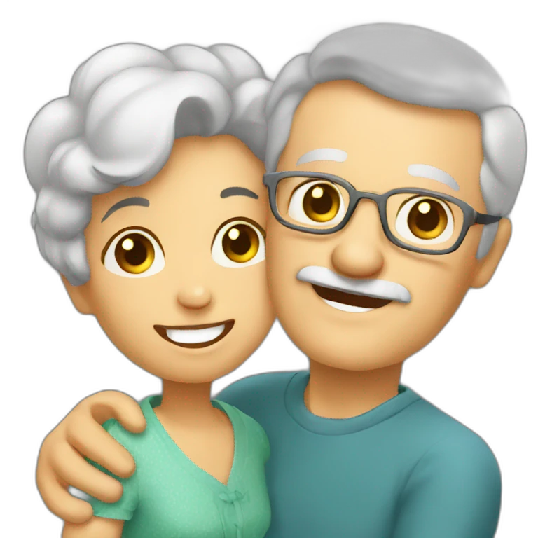HAPPY GRANDPARENTS emoji