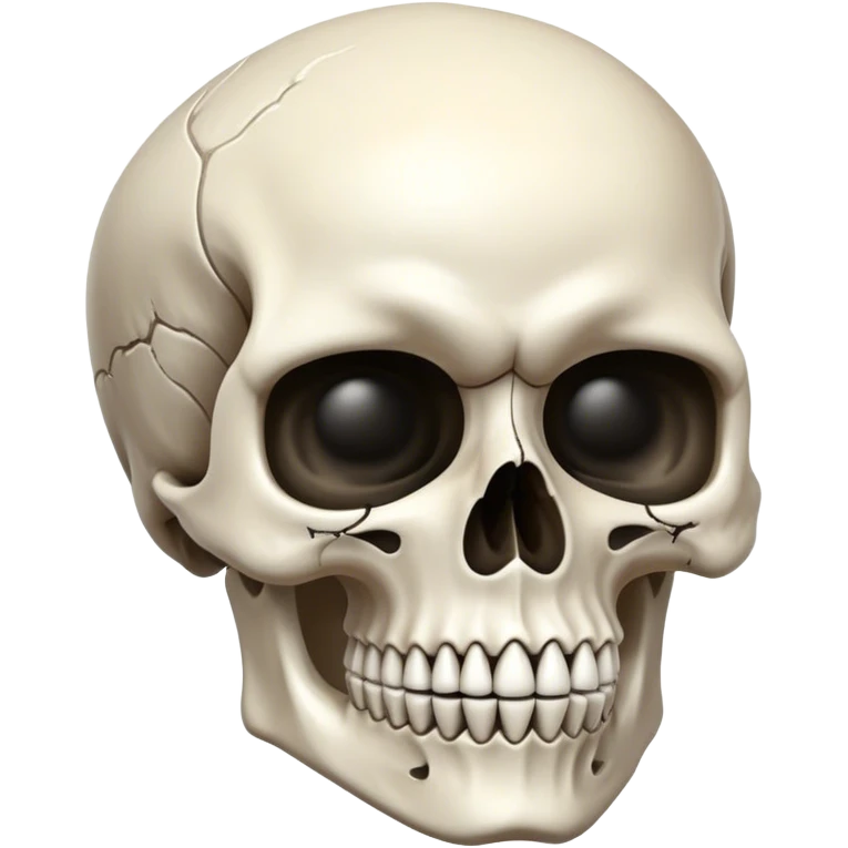 Skull wearing ring  emoji